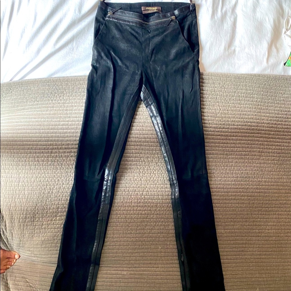 Suede Authentic Roberto Cavalli pants